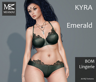 Miamai_Kyra Lingerie BOM Emerald