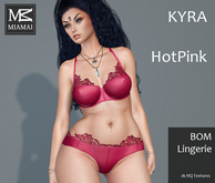 Miamai_Kyra Lingerie BOM HotPink