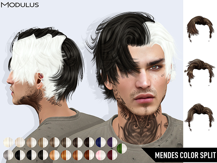 Modulus - Mendes Hair - Color Split - Style HUD +