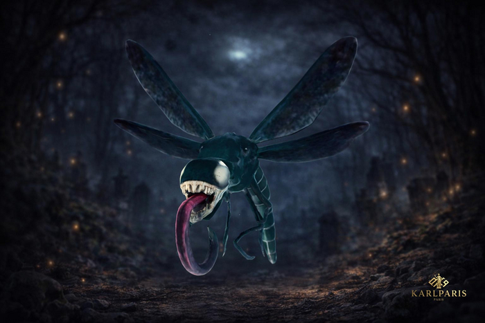 Voidwing Larva – Abyssal Flying Creature
