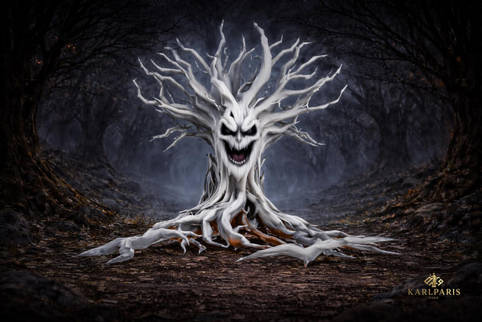 Pale Thorn Wraith – Whispering Tree Entity