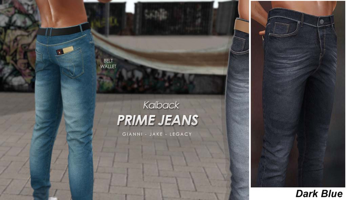 <Kalback> Prime Jeans Dark Blue