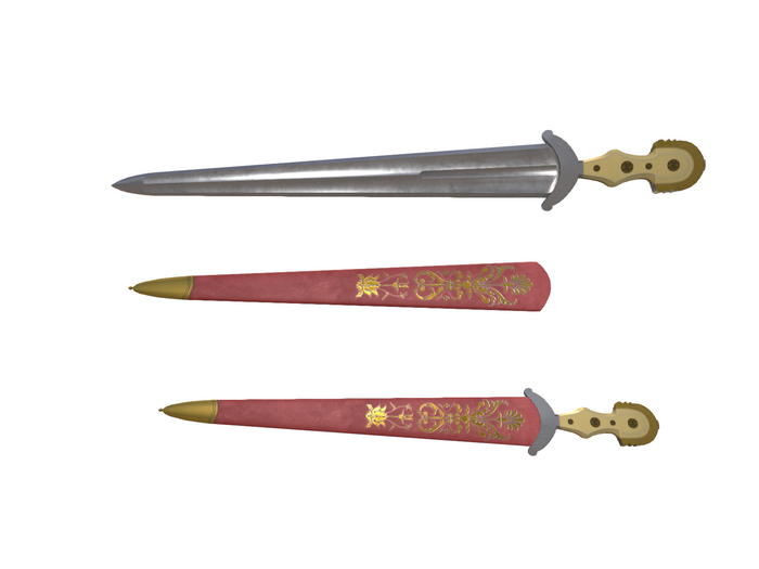 Cinquedea Sword 70 cm