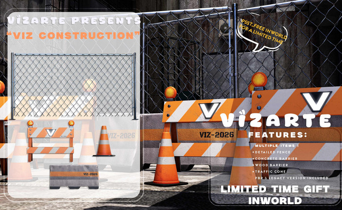 Vizarte. Viz Construction Set *Free Inworld!!*
