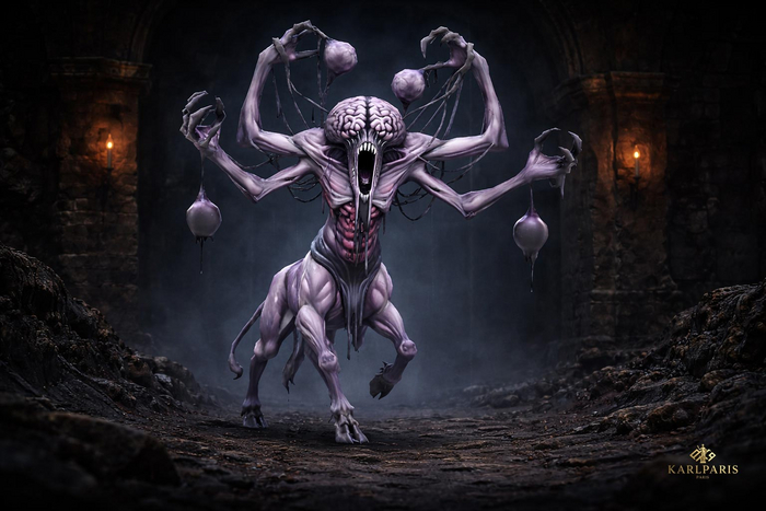 Cerebral Abomination – Eldritch Mind Horror Entity