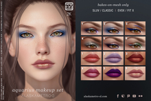 "Aquarius" 2K BOM makeup | EvoX | SLUV