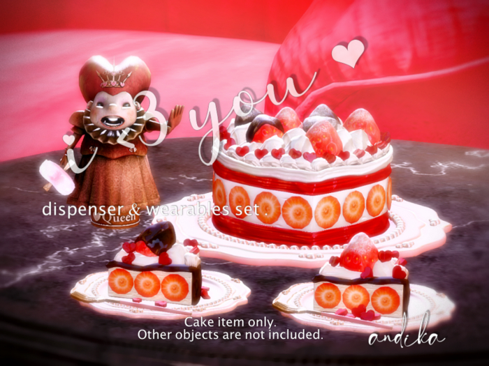 ADD/andika {i <3 You}Dispenser set & Wearables set