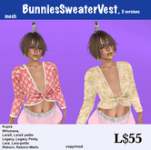 ChX-BunniesSweaterVest (2versions)