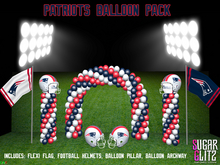 [SugarGlitz] Patriots Balloon Pack