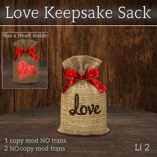 Love Keepsake Sack (add)