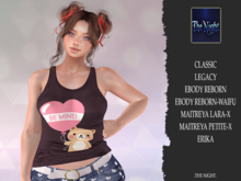 .TN. Be Mine Teddy - Valentines - Tank Top