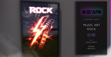 MIXTAPE Decor - music art - rock 