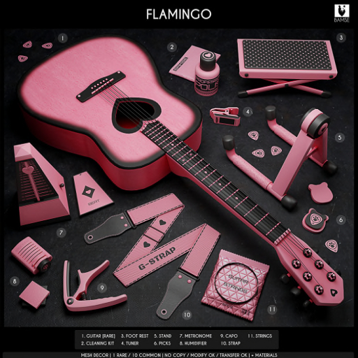 3. BAMSE : Flamingo - Foot Rest