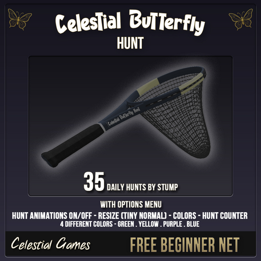 [Celestial Butterfly Hunt] Beginner Net