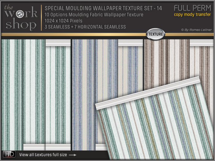 SPECIAL MOULDING WALLPAPER TEXTURE SET-14