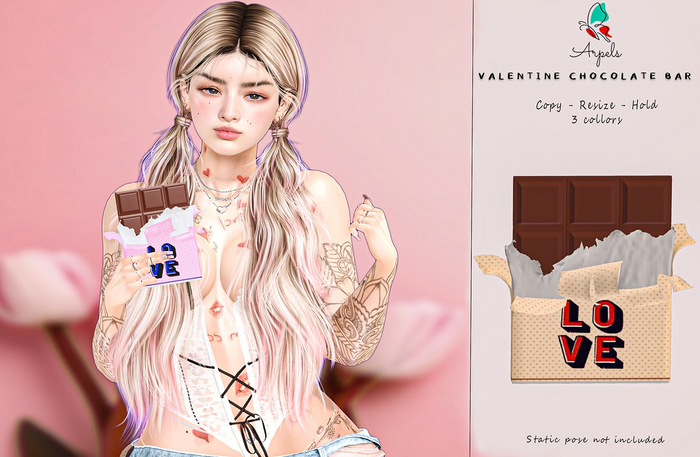 AP VALENTINE LOVE CHOCOLATE BAR