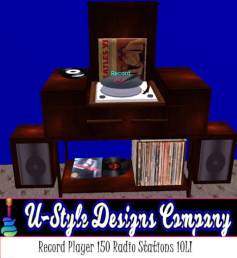 RECORD PLAYER 150 STATIONS