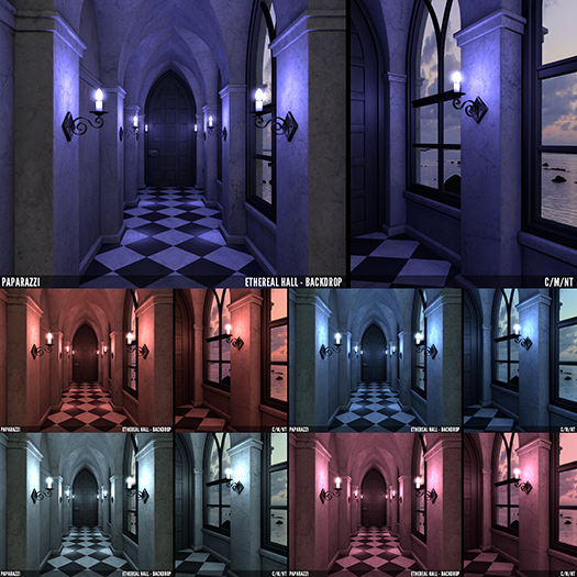 Paparazzi - FATPACK BACKDROPS - Ethereal Hall