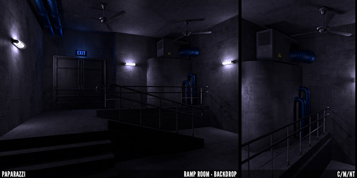 Paparazzi - BACKDROP - Ramp Room 4
