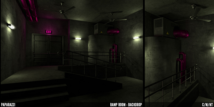 Paparazzi - BACKDROP - Ramp Room 5