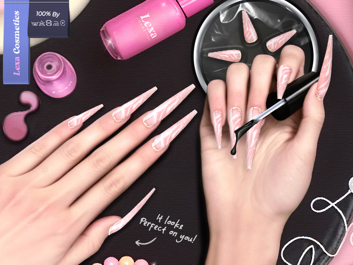 Lexa - Margold Coffin Nails 