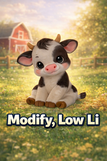 Little cow crate