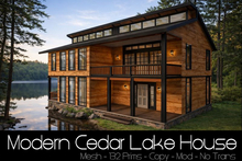 Modern Cedar Lake House V2 (PKG)