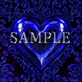 [ Baroque Heart Metal Seamless 03 ] D