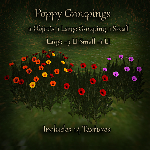 Full Perm Poppy Groupings