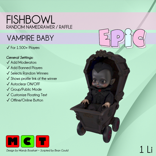 [FishBowl] Vampire Baby (ADD ME)