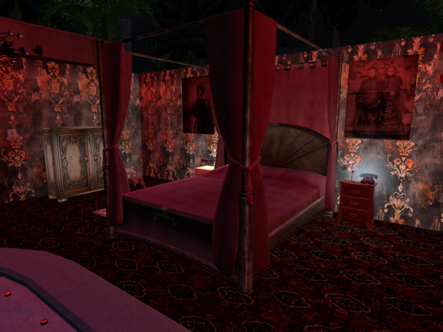 Haunted Hotel Room