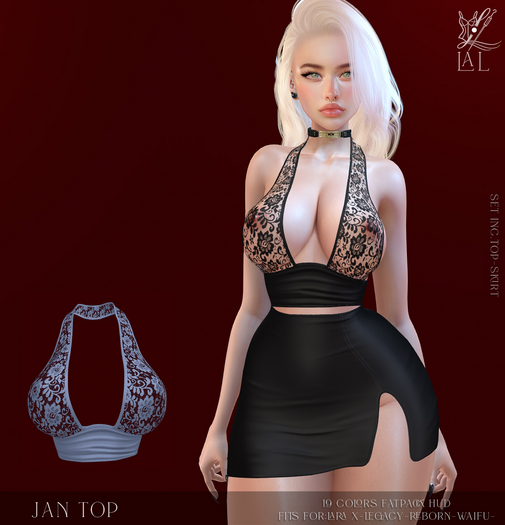 -LAL-Jan Top [BLUE]