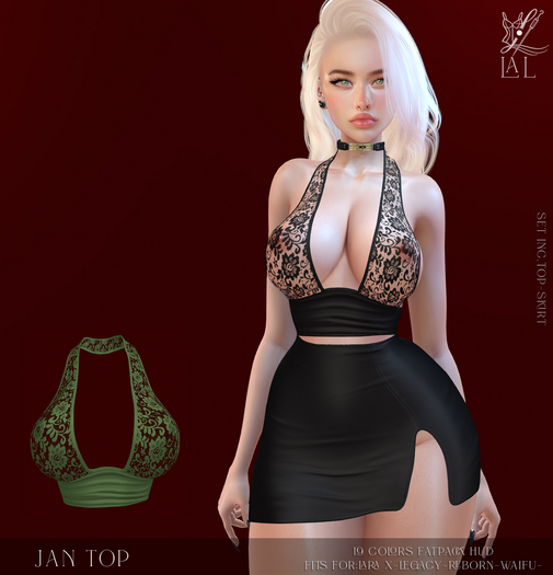-LAL-Jan Top [GREEN]