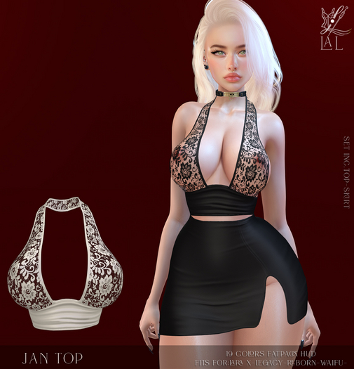 -LAL-Jan Top [WHITE]