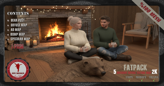 (Efe Design) Bear Post Fatpack Full perm 