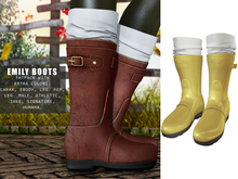 UNA. EmilyBoots Yellow