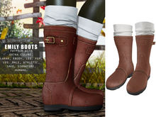 UNA. EmilyBoots Nut