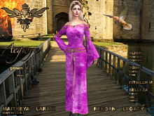 Firebird Aegwyn gown V2 rose