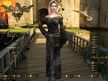 Firebird Aegwyn gown V2 onyx
