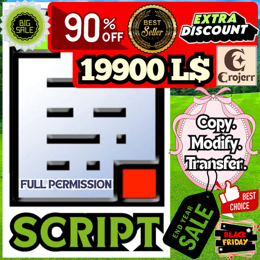 Owner Command Listener Script – Full Perm Chat Control ( With Notecard of How to Use This Script & its Benefit )