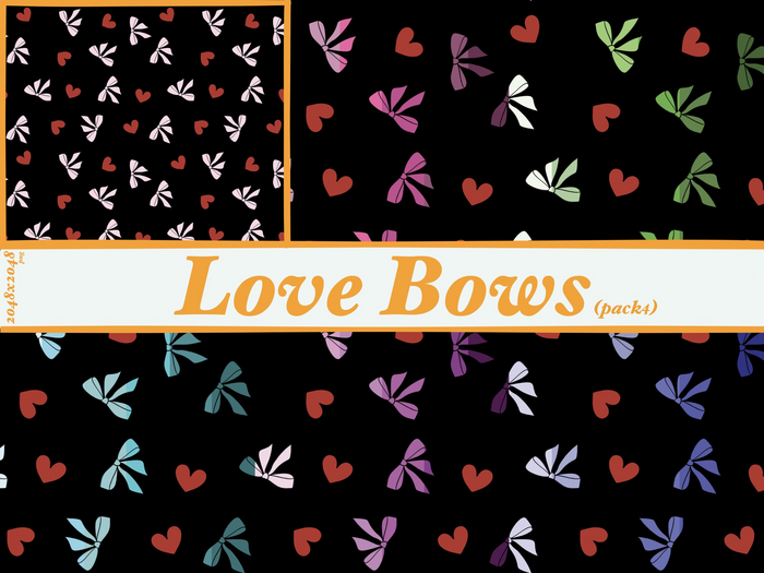 Love Bows (pack4)