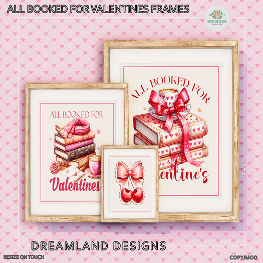 DD All Booked For Valentines Frames 