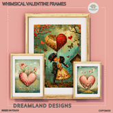 DD Whimsical Valentine Frames