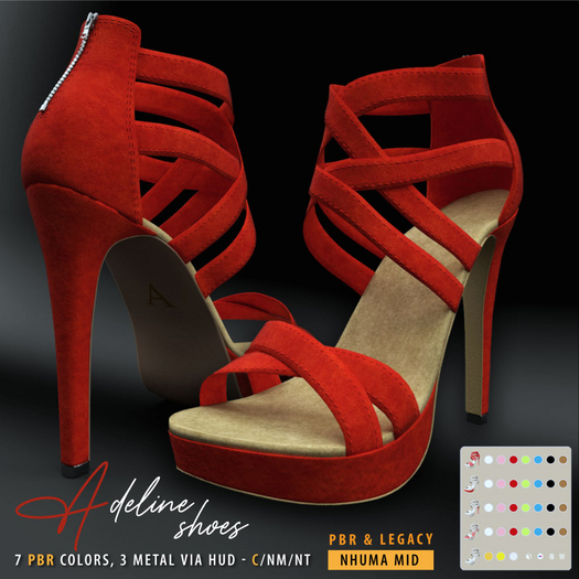 :: ADELINE SHOES : NHUMA ::