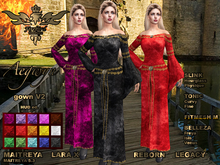 Firebird Aegwyn gown V2 HUD ed.