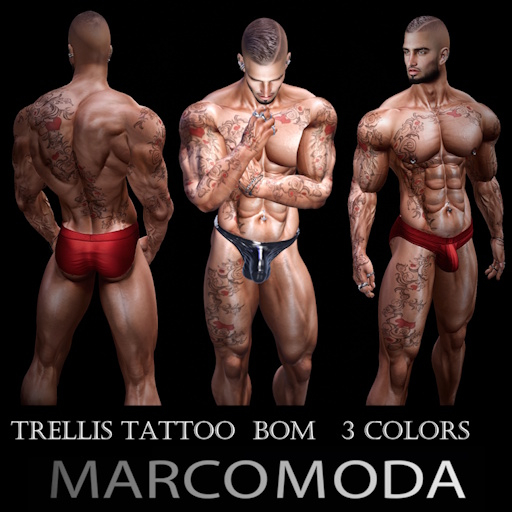 MM TRELLIS TATTOOS BOM