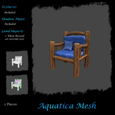 Aquatica Mesh - AM026280 Log Cabin Single Sofa