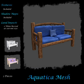 Aquatica Mesh - AM026281 Log Cabin Sofa