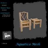 Aquatica Mesh - AM026284 Chair & End Table