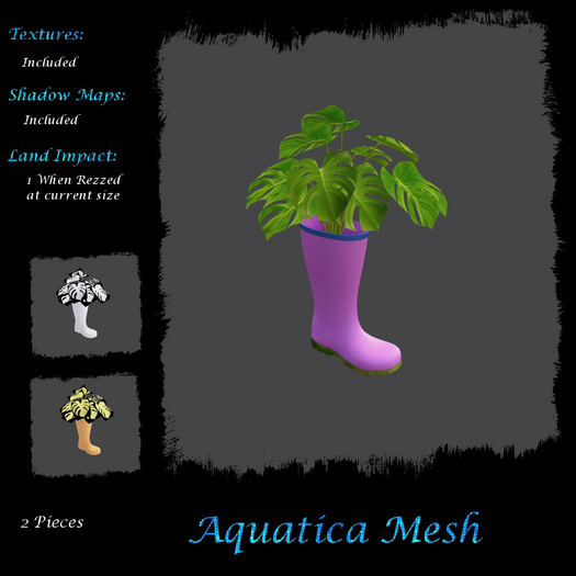 Aquatica Mesh - AM026285 Booted Plant